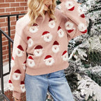 R&B | Weihnachtlicher Strickpullover mit Rentiermotiv