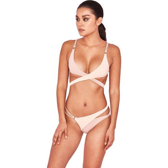 Damen Triangel-Bikini mit raffiniertem Wickel-Trägersystem R&B