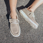 Ezra | Britische Segeltuch-Sneaker für Herren