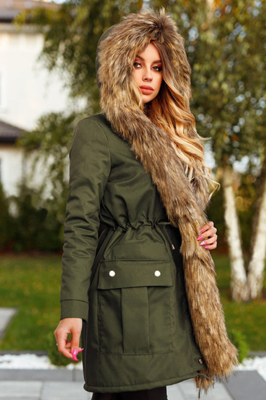 R&B | Parka mit Kapuze Windbreaker