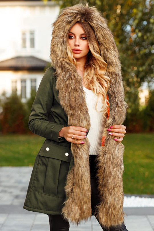 R&B | Parka mit Kapuze Windbreaker