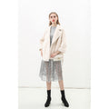 Damen Modische Manteljacke im Oversized-Stil R&B