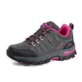 Damen nan atmungsaktiver Low-Cut-Trekkingschuh mit Metallösen, verstärkter Zehenkappe und griffiger Multiterrain-Sohle R&B