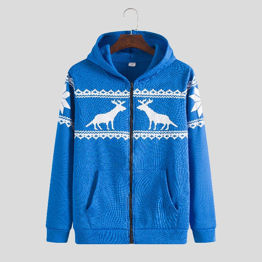 Damen Kapuzenjacke mit tierisch-modernem Design und praktischen Eingrifftaschen R&B