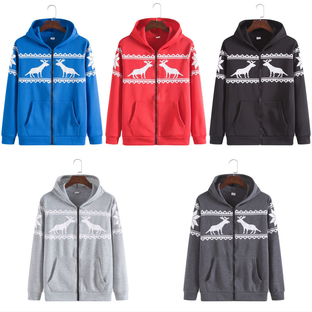 Damen Kapuzenjacke mit tierisch-modernem Design und praktischen Eingrifftaschen
