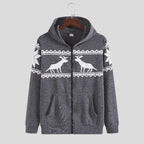 Damen Kapuzenjacke mit tierisch-modernem Design und praktischen Eingrifftaschen
