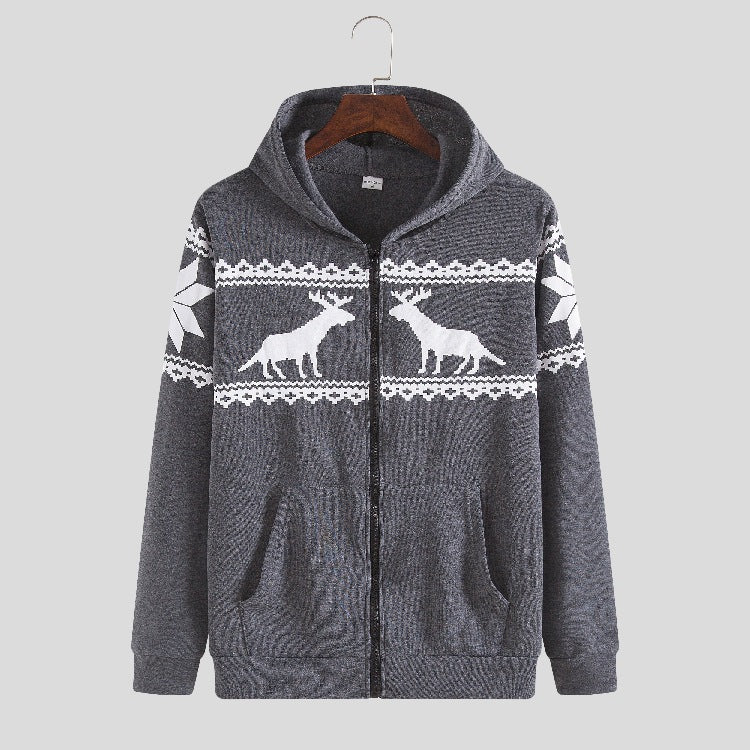Damen Kapuzenjacke mit tierisch-modernem Design und praktischen Eingrifftaschen