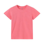 R&B | Schillerndes altes kurzes T-Shirt mit Färbung