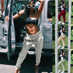 Damen Sportliche Freizeithose mit elastischem Bund und praktischen Taschen R&B