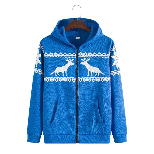 Damen Kapuzenjacke mit tierisch-modernem Design und praktischen Eingrifftaschen R&B