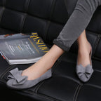 Damen Ballerinas mit eleganter Schleifenapplikation R&B