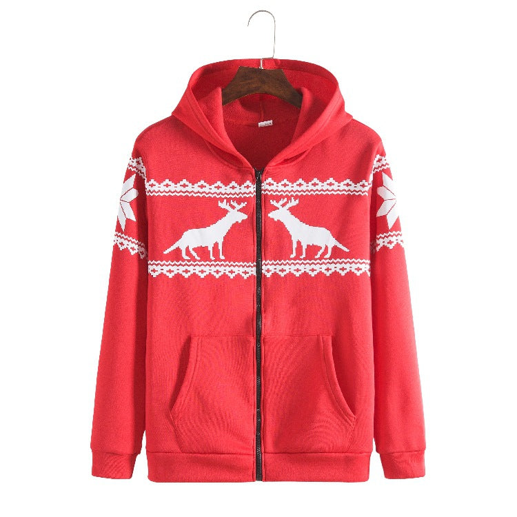 Damen Kapuzenjacke mit tierisch-modernem Design und praktischen Eingrifftaschen R&B
