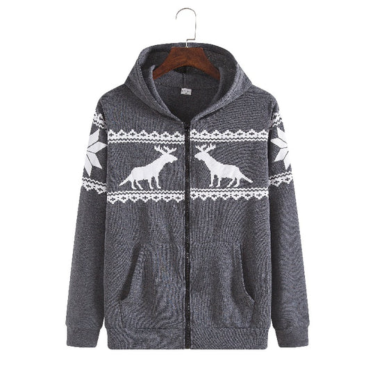 Damen Kapuzenjacke mit tierisch-modernem Design und praktischen Eingrifftaschen R&B