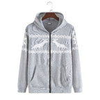 Damen Kapuzenjacke mit tierisch-modernem Design und praktischen Eingrifftaschen