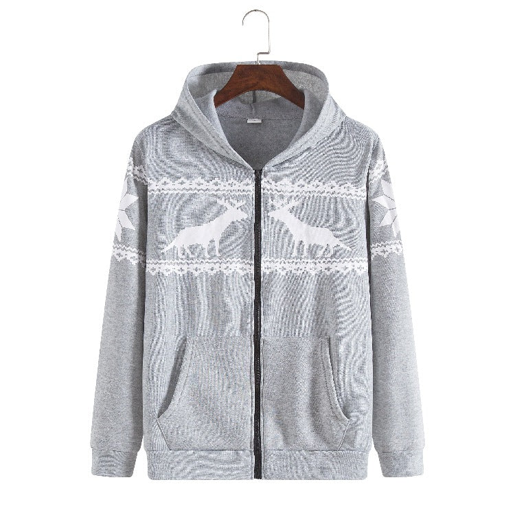 Damen Kapuzenjacke mit tierisch-modernem Design und praktischen Eingrifftaschen