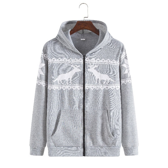 Damen Kapuzenjacke mit tierisch-modernem Design und praktischen Eingrifftaschen R&B
