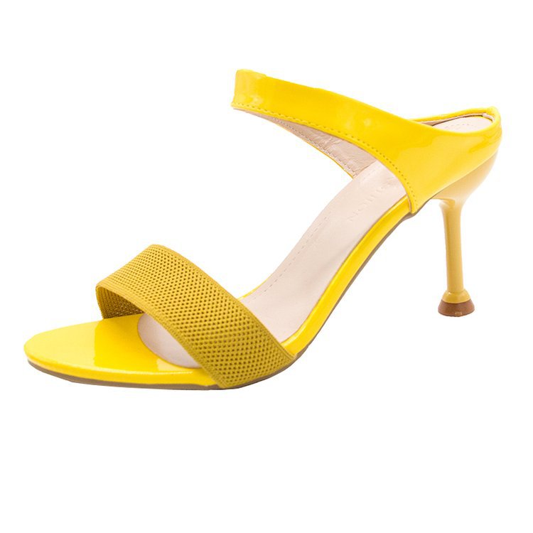 Damen elegante Slingback Sandalen mit funkelnden Akzenten R&B