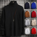 Herren Rollkragenpullover aus hochwertiger Strickware mit lässiger Passform