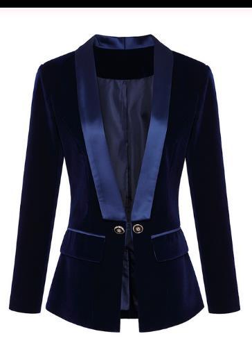 Damen Blazerjacke mit glänzenden Akzenten und strukturiertem Schnitt R&B
