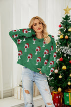R&B | Weihnachten Puff Ärmelsweater
