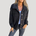 R&B | Teddy-Fleecejacke - Modische Sherpa Jacke für Alltag & Freizeit