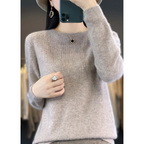 R&B | Sweatshirt - Weicher Strickpullover mit funkelnden Details