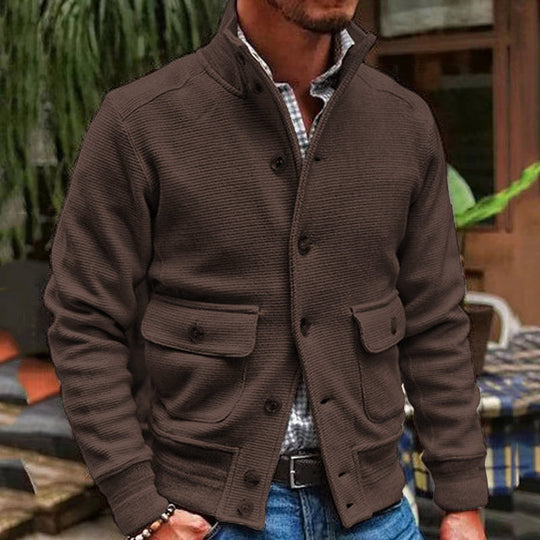 R&B | Modische Jacke mit Hohem Kragen