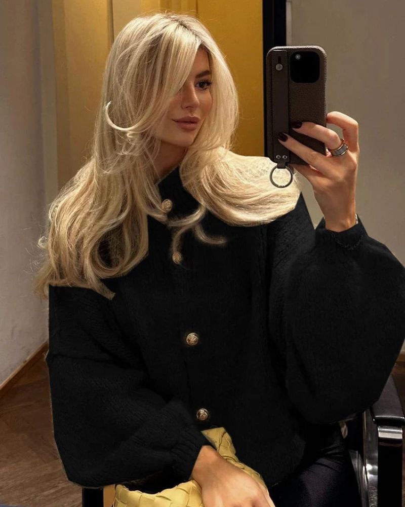 R&B | Gemütlicher Lockerer Cardigan