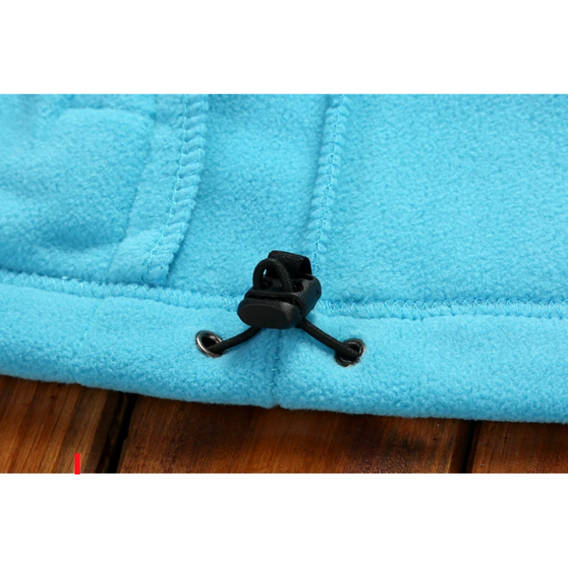 R&B | Fleecejacke Damen Reißverschluss-Fleece mit Stehkragen
