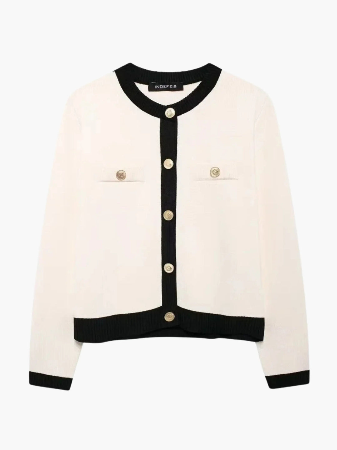 R&B | Strickjacke mit Knopfleiste