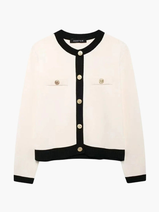 R&B | Strickjacke mit Knopfleiste