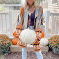 R&B | Strickjacke mit Geometrischem Print
