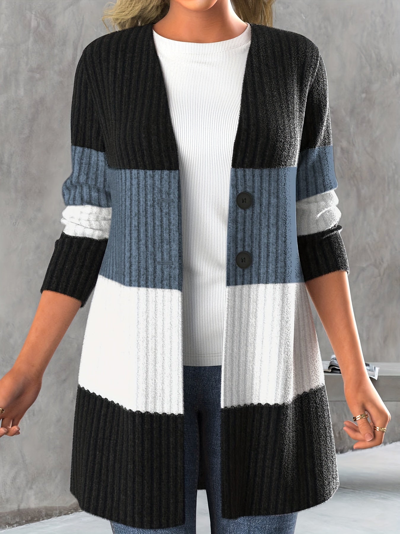 R&B | Modische und Mühelose Strickjacke