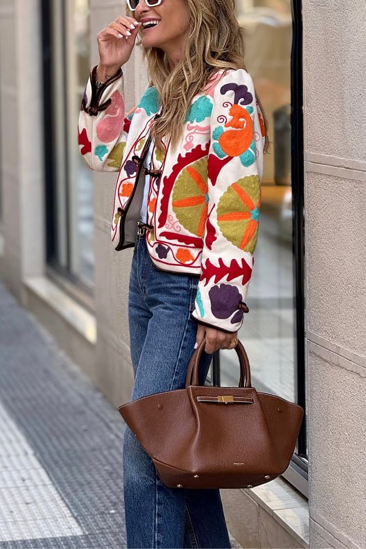 R&B | bestickte Jacke