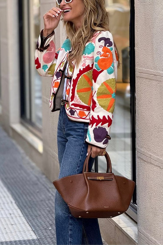 R&B | bestickte Jacke