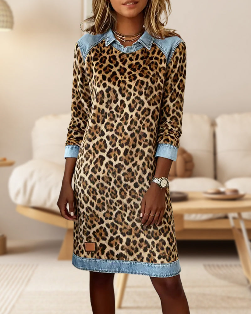 R&B | Revers Leopardenmuster Shift