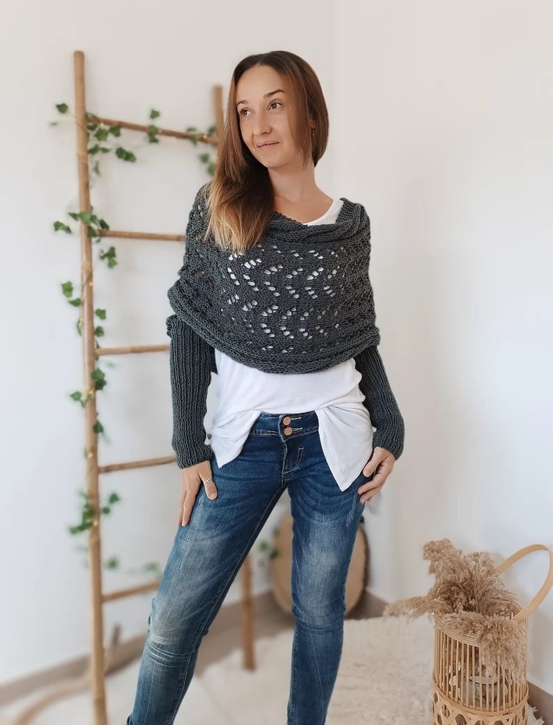 R&B | Bequemer Strickschal