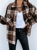 R&B | Overshirt - Übergröße - Flanell - Karomuster - Knopfverschluss - Lässig