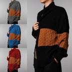 Damen modische Strickjacke mit Waffelmuster und luxuriöser Textur R&B
