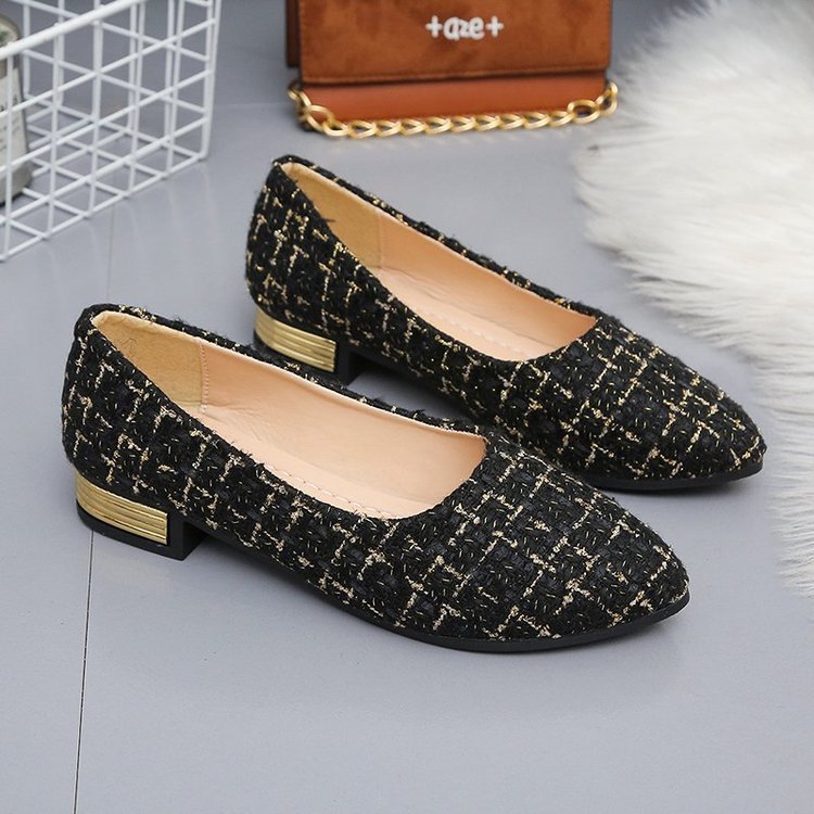 Damen elegante Ballerinas mit modischem Flachabsatz und farbenfrohem Obermaterial R&B