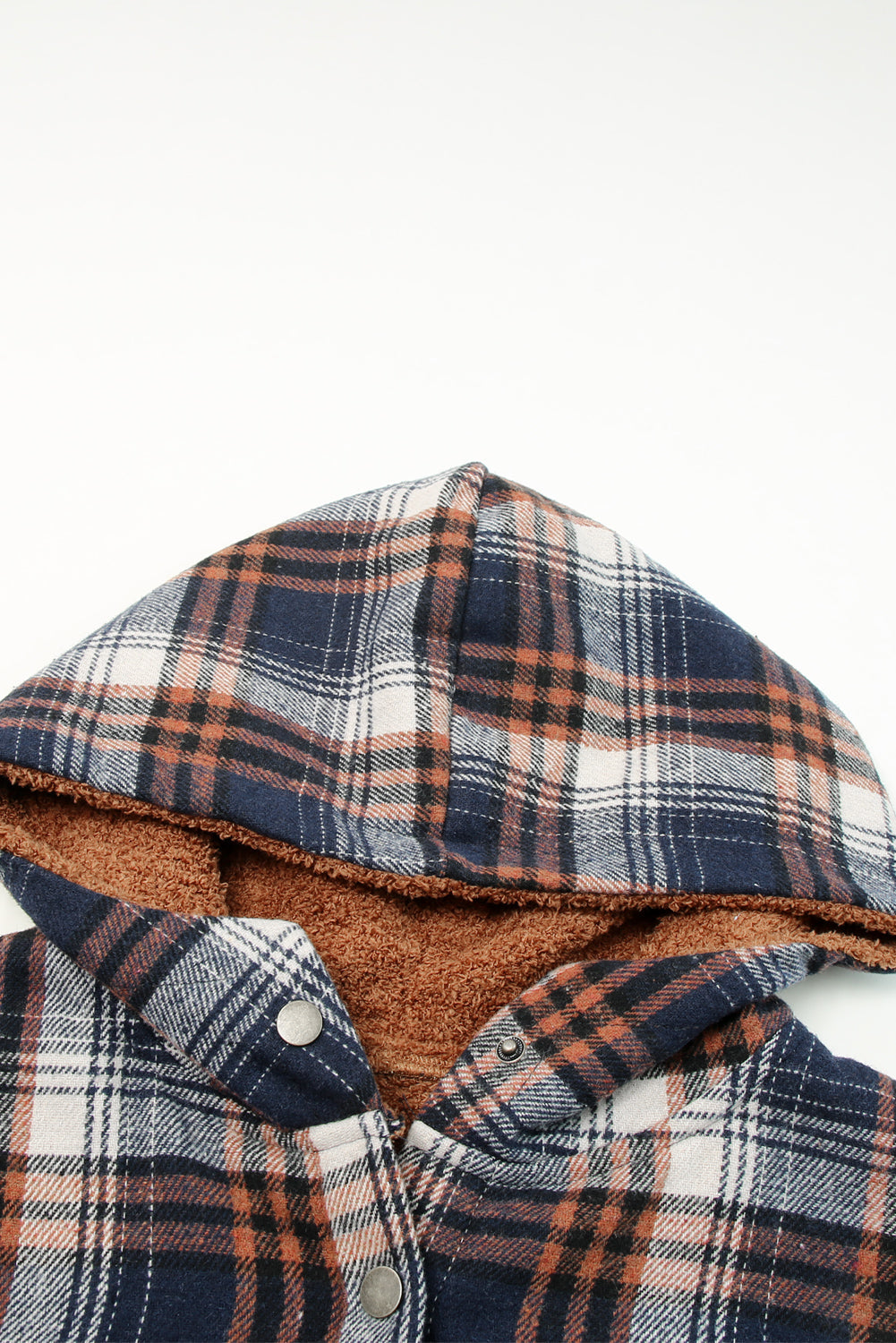 R&B | Gepunktete Jacke mit Kapuze Weiches Plüschfutter Perfekt für Kalte Tage
