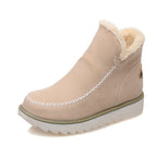 Damen Mokassin Stiefel mit kuscheligem Innenfutter und modischen Akzenten R&B