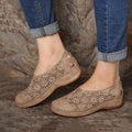 Damen bequeme Clogs mit modischem Perforationsdesign und ergonomischer Fußbettung R&B