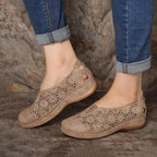 Damen bequeme Clogs mit modischem Perforationsdesign und ergonomischer Fußbettung R&B