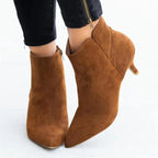 Damen Stiefeletten mit elegantem Pfennigabsatz und moderner Ankle-Optik R&B