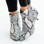 Damen Stiefeletten mit elegantem Pfennigabsatz und moderner Ankle-Optik R&B
