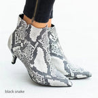 Damen Stiefeletten mit elegantem Pfennigabsatz und moderner Ankle-Optik R&B