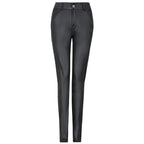 Damen Hochwertige Kunstlederhose R&B