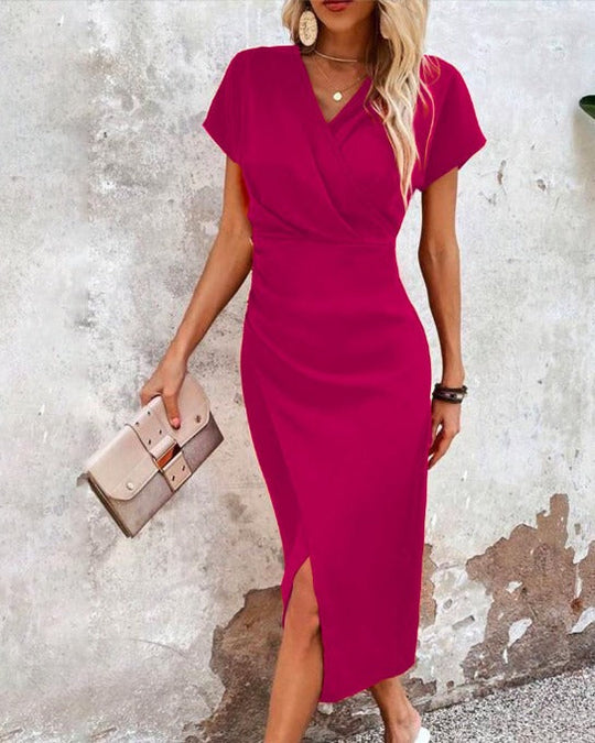 R&B | Elegantes Festkleid mit Frühlingsschlitz