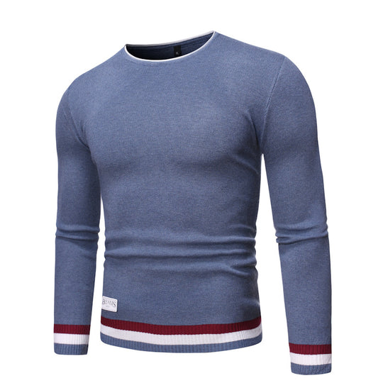 Herren Feinstrickpullover mit maritimen Akzenten R&B